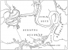 Dale's Settlements on upper James River