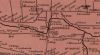 Coonsville (later Manchester Center) 1852 map