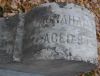 Abraham Schutt Headstone 2